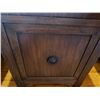Image 4 : Wooden Nightstand w/ Curved Edges, Drawer & 1-Door Cabinet 30" x 18" x 27"H