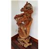 Image 1 : Large Carved Wooden Sculpture Depicting Birds 31"W x 60"H