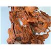 Image 4 : Large Carved Wooden Sculpture Depicting Birds 30"W x 67"H (damaged during the move)