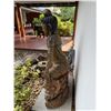 Image 7 : Solid Wood Guanyin Statue, the Bodhisattva of Compassion & Mercy 38"W x 60"H