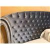 Image 3 : Bedroom Set w/ Curved Tufted Headboard & 2 Nightstands, Misc Sizes (mattress not included)
