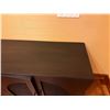 Image 5 : Wooden 4-Door Sideboard Cabinet w/ Interior Shelving 78" x 18" x 33"H (door panel doesn't shut prope