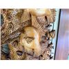 Image 13 : Large, Tall Carved Wooden Sculpture of Underwater Marine Life Scene (minor damage to lobster)