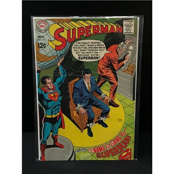SUPERMAN #211 - DC COMICS