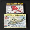 Image 1 : LOT OF 2 UNBUILT MODEL PLANES IN ORIGINAL BOXES