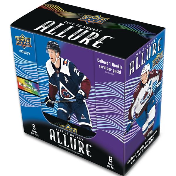 SEALED 2024-25 UPPER DECK ALLURE HOCKEY BOX