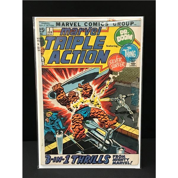 MARVEL TRIPLE ACTION #1 - MARVEL COMICS