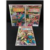 Image 1 : LOT OF 3 ETERNALS COMICS - MARVEL COMICS
