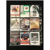 Image 2 : SLEEVE OF 9 NFL JERSEY PATCH TRADING CARDS