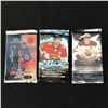 Image 1 : LOT OF 3 SEALED HOCKEY PACKS