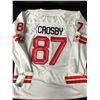 Image 1 : SIDNEY CROSBY TEAM CANADA 2026 OLYMPICS WHITE HOCKEY JERSEY