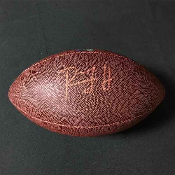 RJ HARVEY SIGNED BASKETBALL - ACE COA