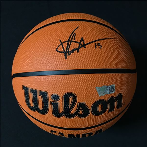 VINCE CARTER SIGNED BASKETBALL - ACE COA