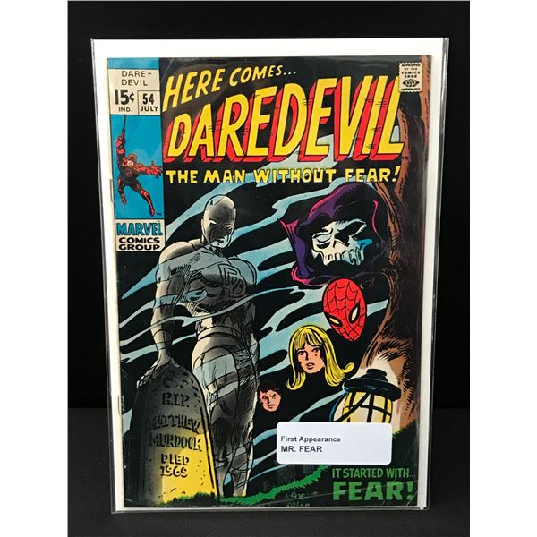 DAREDEVIL #54 1ST APPEARANCE MR. FEAR - MARVEL COMICS