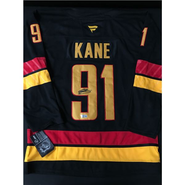 EVANDER KANE SIGNED VANCOUVER CANUCKS HOCKEY JERSEY - ACE COA