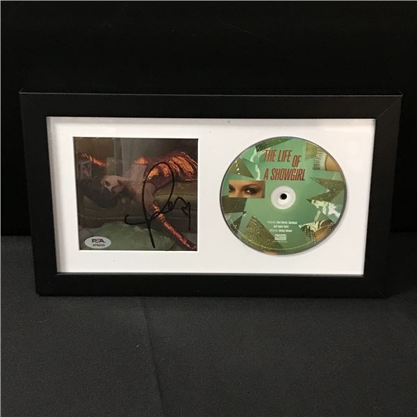 TAYLOR SWIFT SGNED AND FRAMED PRESENTATION PIECE - PSA COA