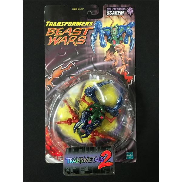 VINTAGE TRANSFORMERS BEAST WARS SCAREM ACTION FIGURE - IN ORIGINAL PACKAGING
