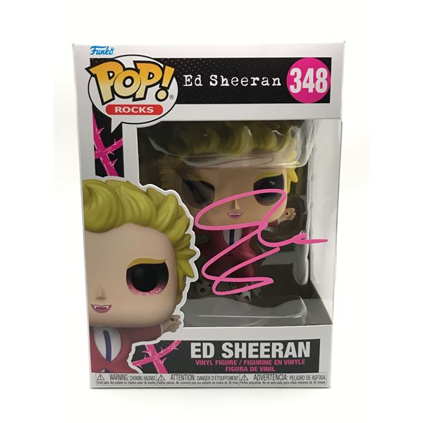 ED SHEERAN SIGNED FUNKO POP - ACE COA