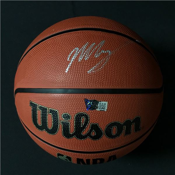 VICTOR WEMBENYAMA SIGNED BASKETBALL - ACE COA