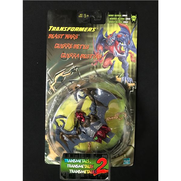 VINTAGE TRANSFORMERS BEAST WARS SONAR ACTION FIGURE - IN ORIGINAL PACKAGING