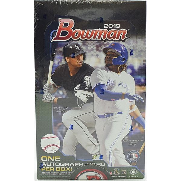 2019 TOPPS BOWMAN SEALED BASEBALL BOX
