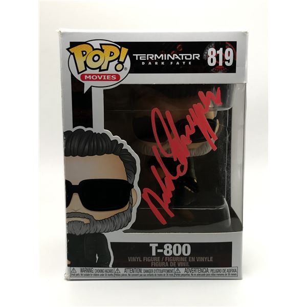 ARNOLD SCWARZENEGGER SIGNED T-800 TERMINATOR FUNKO POP - KB COA