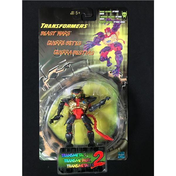 VINTAGE TRANSFORMERS BEAST WARS OPTIMUS MINOR ACTION FIGURE - IN ORIGINAL PACKAGING
