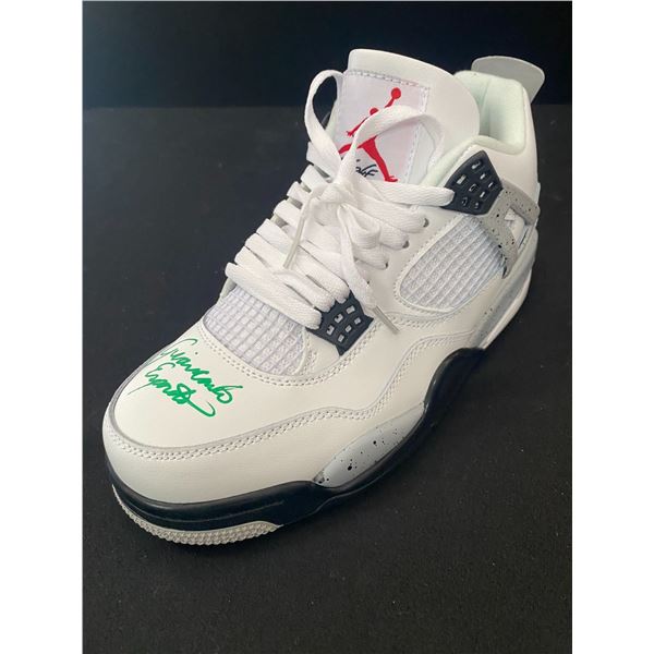 GIANCARLO ESPOSITO SIGNED "DO THE RIGHT THING" AIR JORDAN SNEAKER - WWOC COA