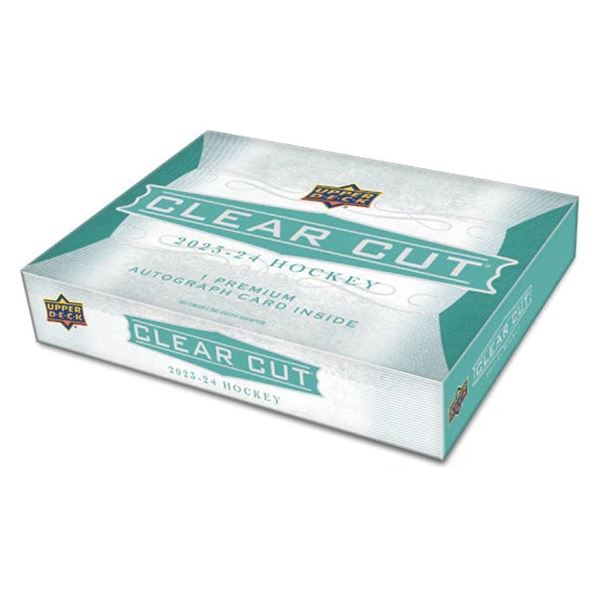 2023-24 UPPER DECK CLEAR CUT HOCKEY BOX