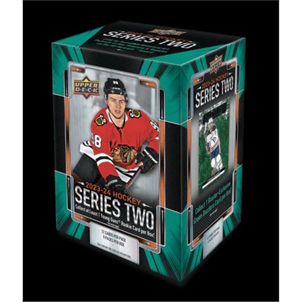 2023- 24 UPPER DECK SERIES HOCKET BLASTER BOX