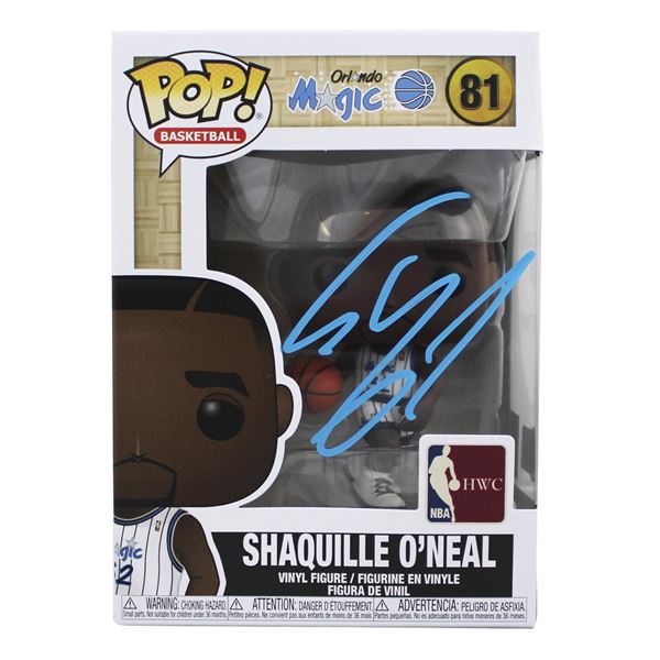 SHAQUILLE O'NEAL SIGNED FUNKO POP - BECKETT COA