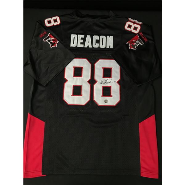 MICHAEL IRVIN SIGNED DEACON FOOTBALL JERSEY - KB COA