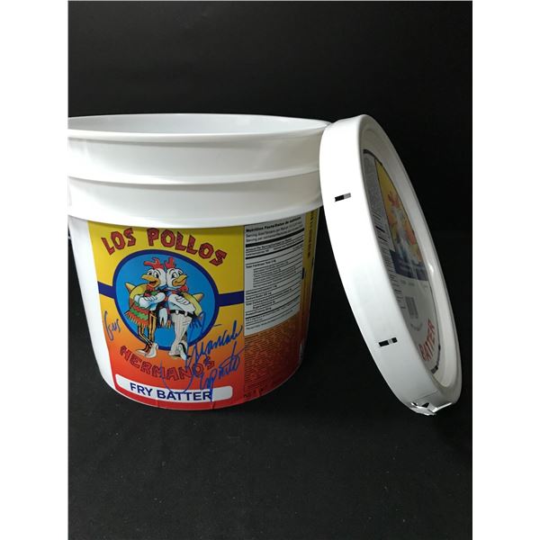 GIANCARLO SIGNED LOS POLLOS HERMANOS CHICKEN BUCKET - WWOC COA