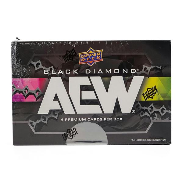 2024 UPPER DECK AEW BLACK DIAMOND SEALED WRESTLING HOBBY BOX