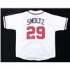 Image 1 : JOHN SMOLTZ SIGNED ATLANTA BRAVES BASEBALL JERSEY - BECKETT COA