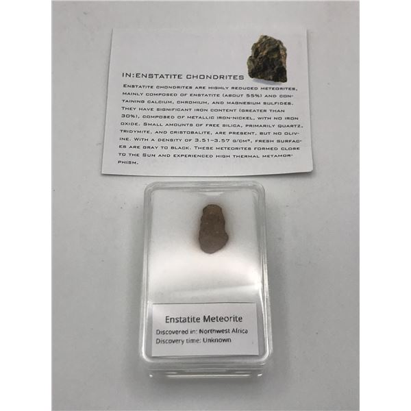 ENSTATITE METEORITE CHRONDITES NORTHWEST AFRICA