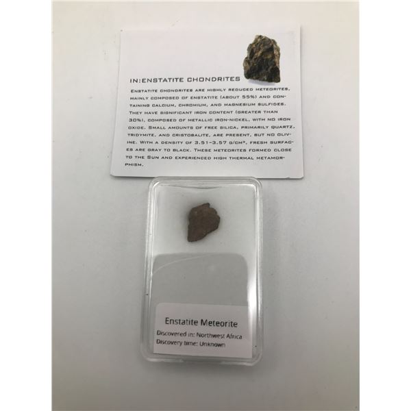 ENSTATITE METEORITE CHRONDITES NORTHWEST AFRICA