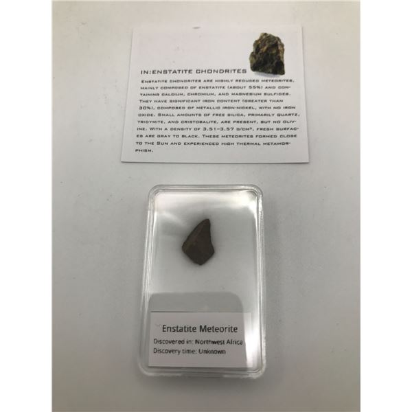 ENSTATITE METEORITE CHRONDITES NORTHWEST AFRICA