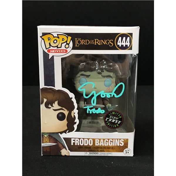 ELIJAH WOOD SIGNED AND INSCRIBED FRODO FUNKO POP - WWOC COA