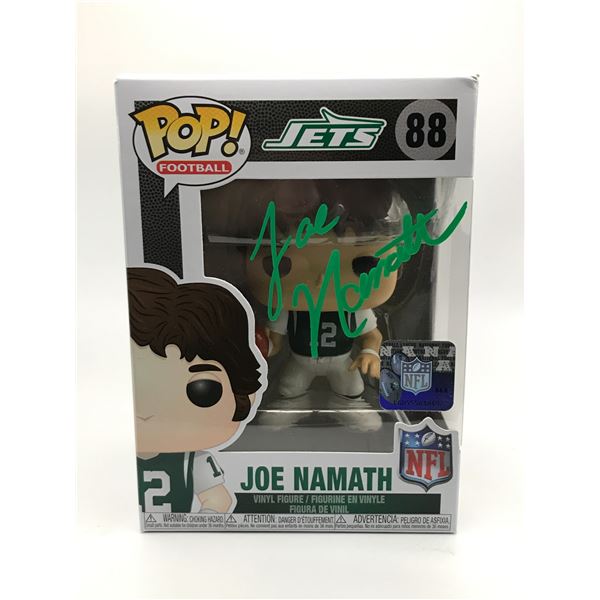 JOE NAMATH SIGNED FUNKO POP - ACE COA