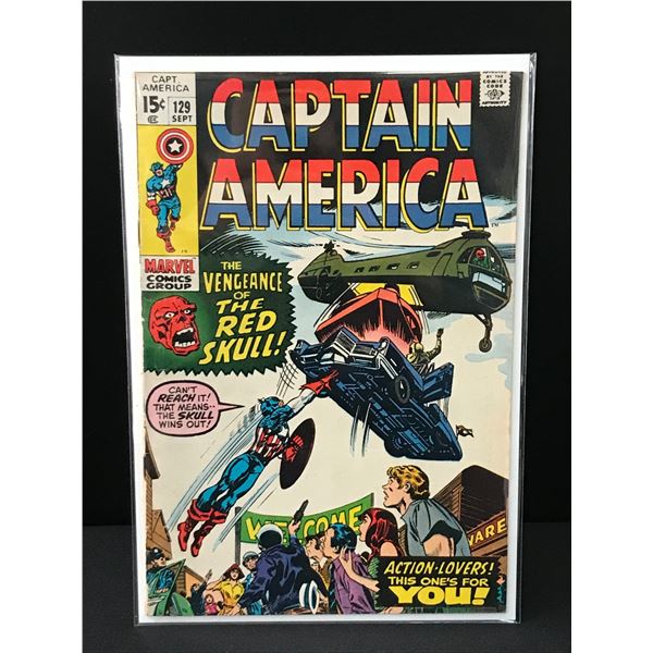 CAPTAIN AMERICA #129 - MARVEL COMICS