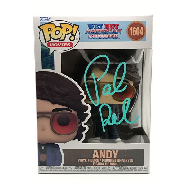 PAUL RUDD SIGNED ANDY FUNKO POP - KB COA