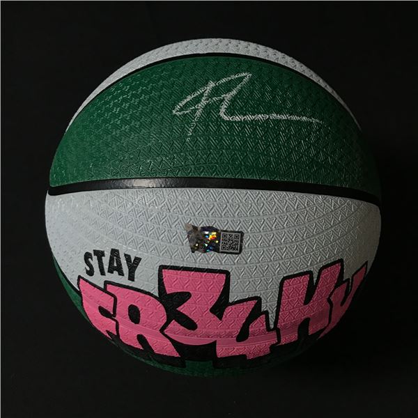 Giannis Antetokounmpo SIGNED STAY FREAKY BASKETBALL - ACE COA
