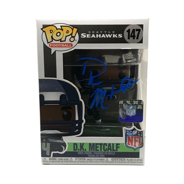 D.K METCALF SIGNED FUNKO POP - ACE COA