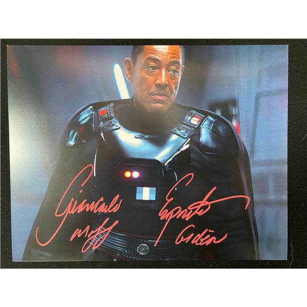 GIANCARLO ESPOSITO SIGNED  Star Wars 8X10 - WWOC COA