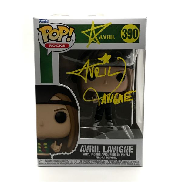 AVRIL LAVIGNE SIGNED FUNKO POP - ACE COA