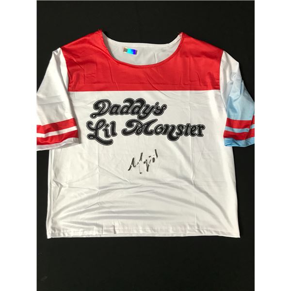 MARGOT ROBBIE SIGNED HARLEY QUINN TOP - KB COA