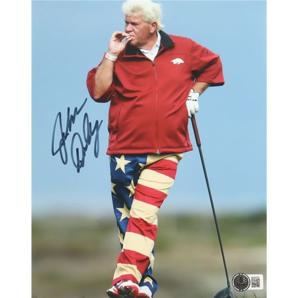 JOHN DALY SIGNED 8X10 - BECKETT COA