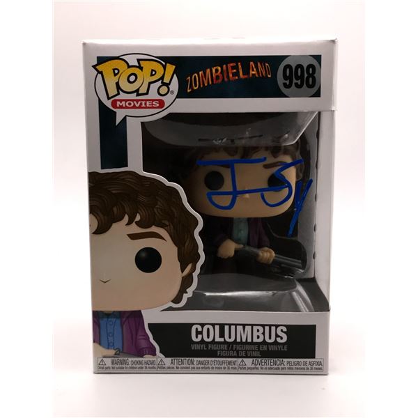 JESSE EISENBERG SIGNED COLUMBUS ZOMBIELAND FUNKO POP - KB COA