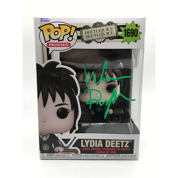 WINONA RYDER SIGNED LYDIA DEETZ FUNKO POP - KB COA